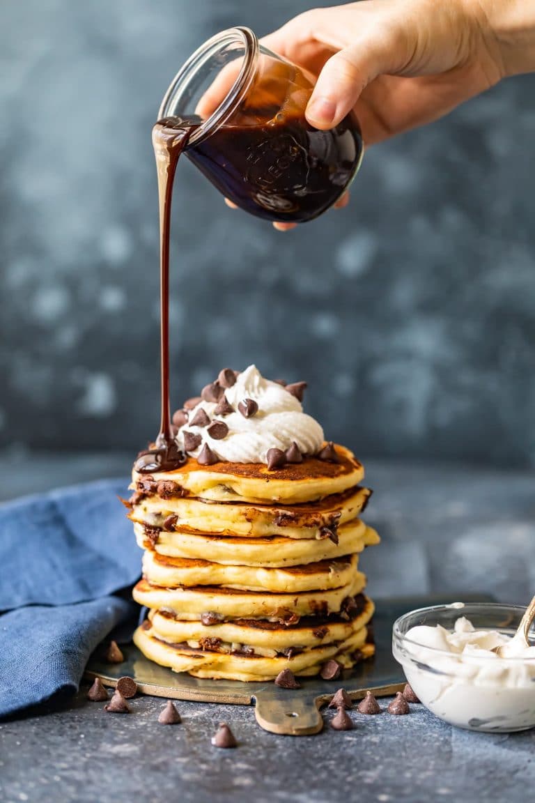 Easy Chocolate Syrup (Chocolate Sauce for Pancakes) Recipe - The Cookie ...