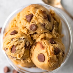 Edible Cookie Dough Recipe  Chocolate Chip Cookie Dough  - 44