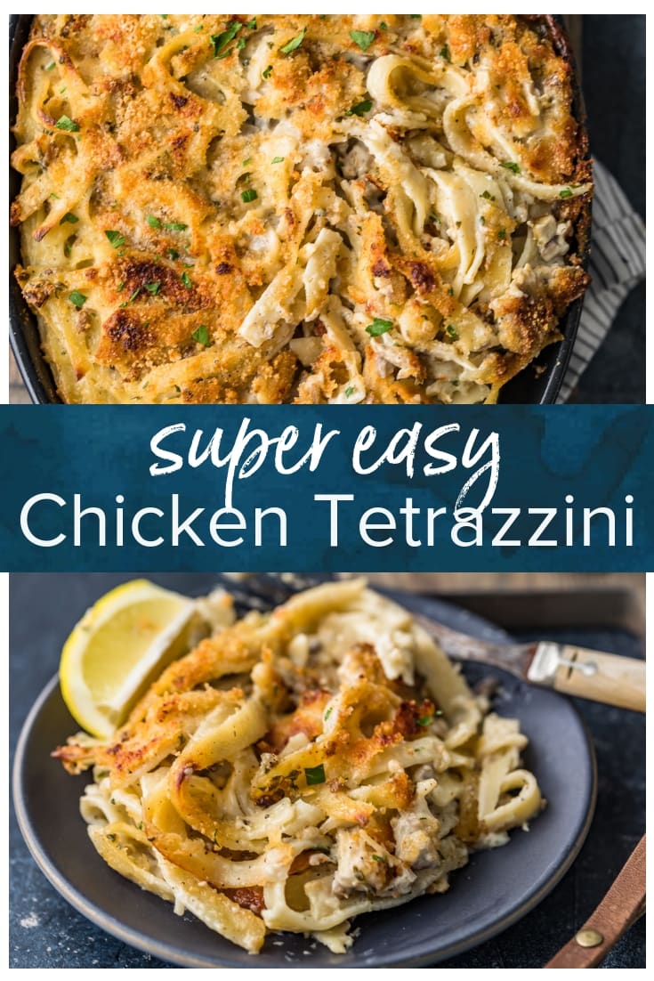 Easy Chicken Tetrazzini Recipe - The Cookie Rookie® (VIDEO!!)