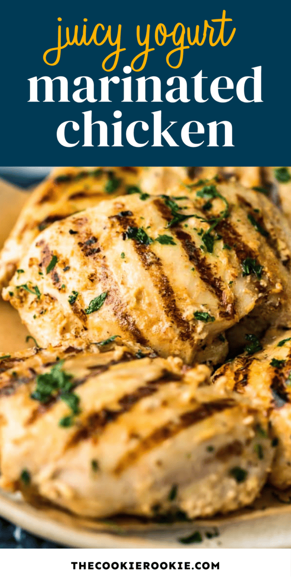 yogurt marinated chicken thighs pin