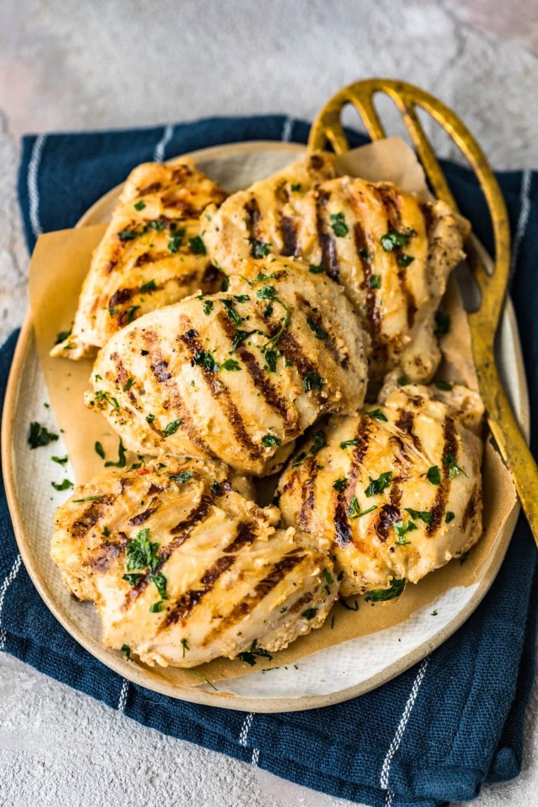 Yogurt Marinated Chicken Thighs Recipe - The Cookie Rookie®