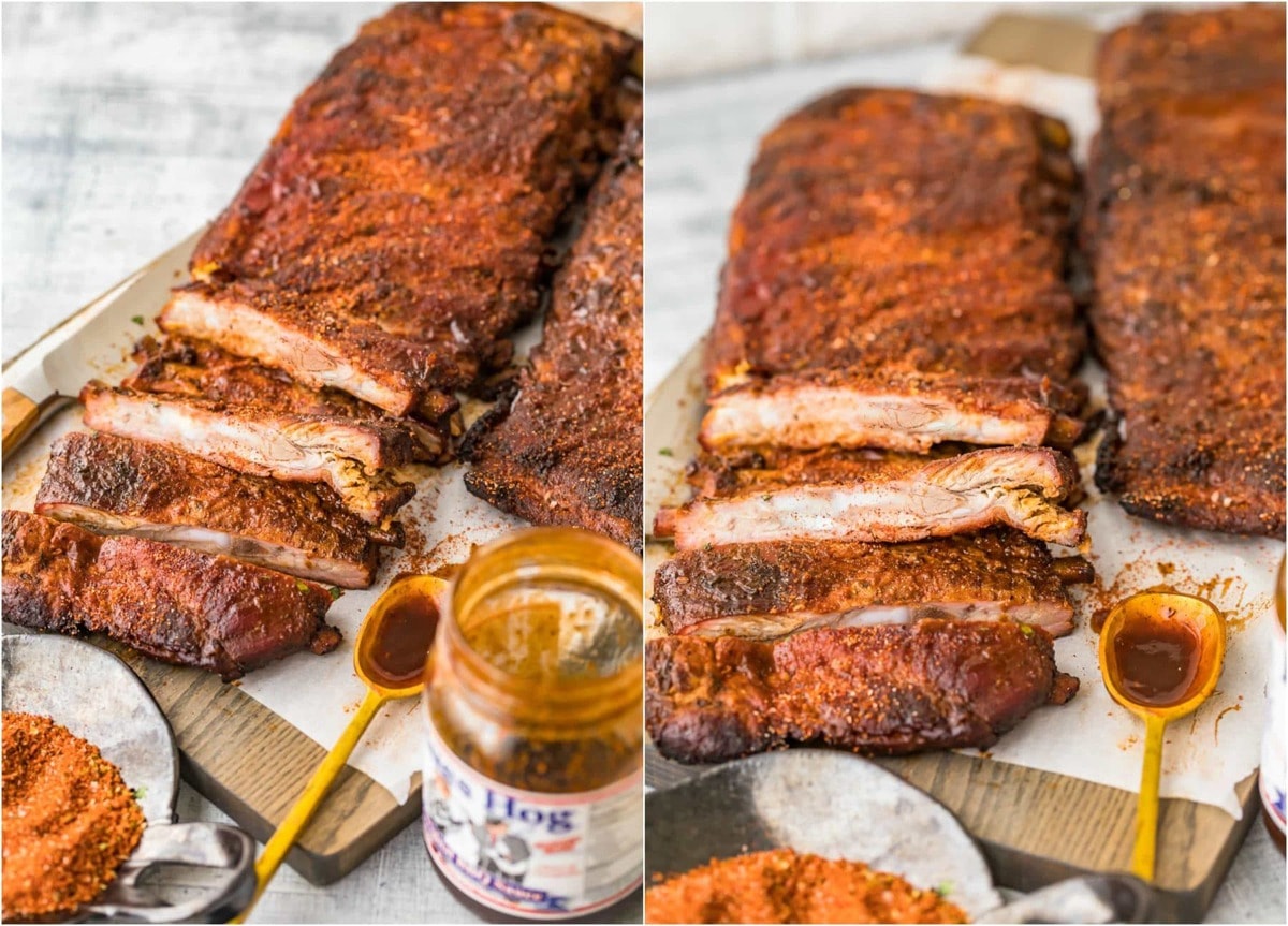 St. Louis Grilled Ribs Recipe (With Grill Setup!) - The Cookie Rookie®