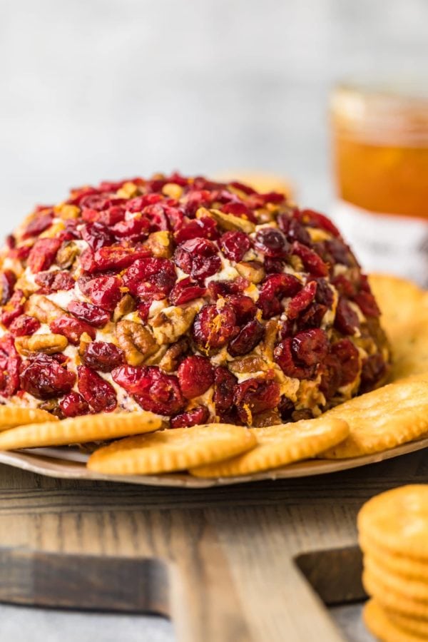 Christmas Cheese Ball Recipe With Orange And Cranberry Recipe - The 