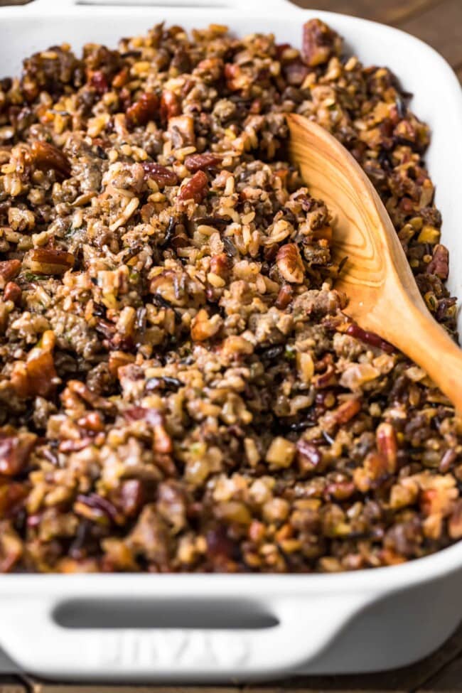 Wild Rice Sausage Stuffing Recipe The Cookie Rookie®