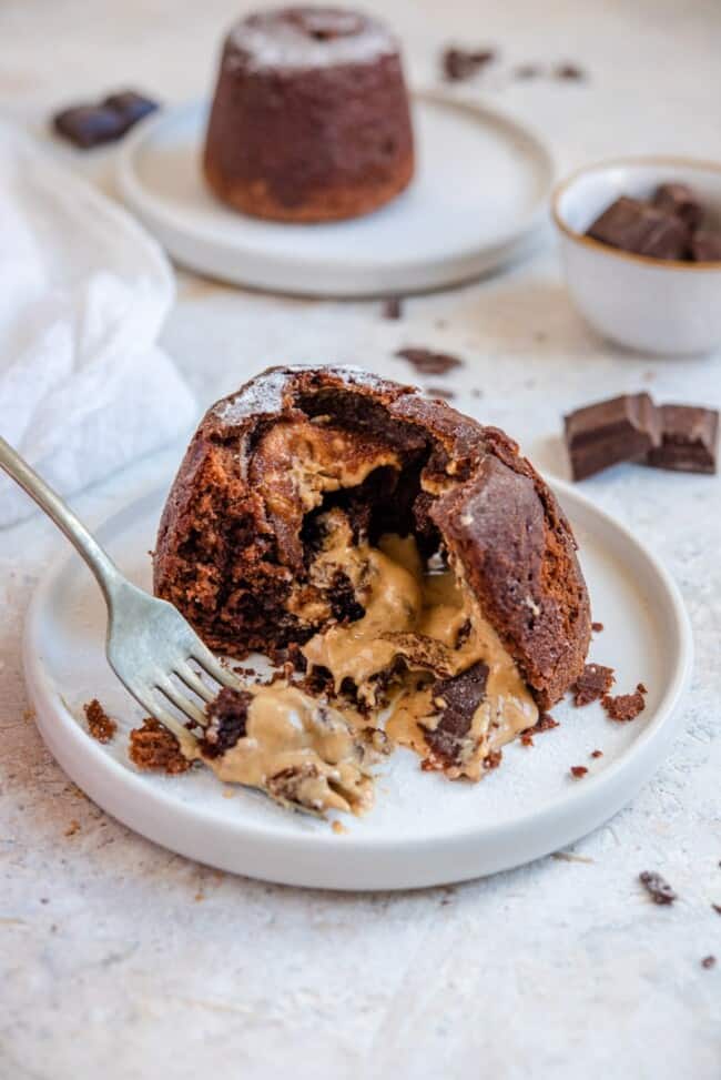 Chocolate Peanut Butter Lava Cakes Recipe The Cookie Rookie® 