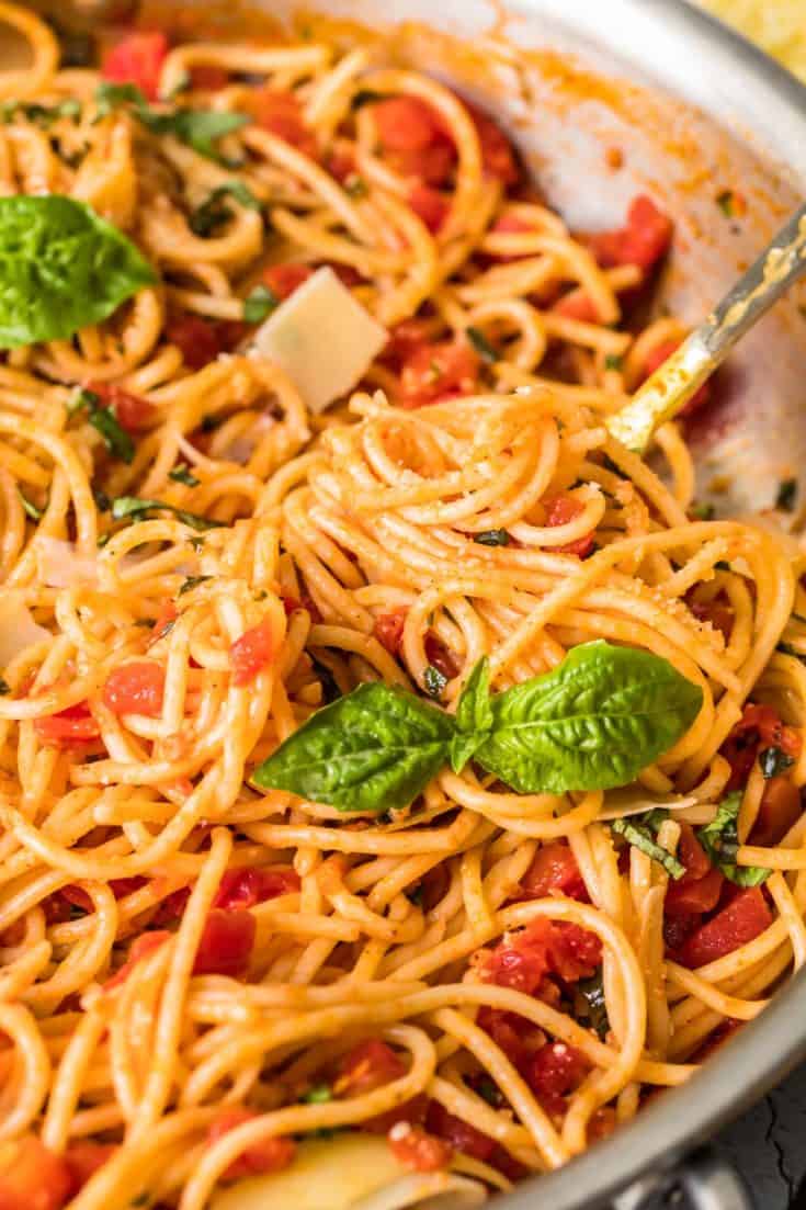 Pasta Pomodoro Recipe - The Cookie Rookie®