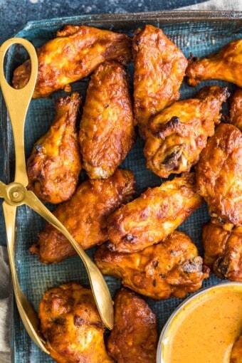 Chicken Tikka Masala Baked Wings Recipe - The Cookie Rookie®