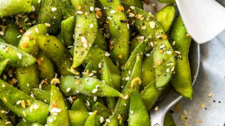 Edamame Recipe with Everything Bagel Seasoning (Everything Edamame)