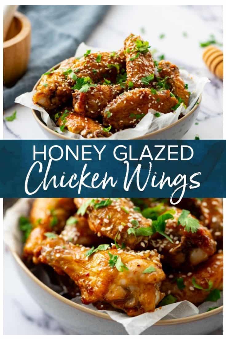 Honey Glazed Chicken Wings Recipe The Cookie Rookie® Video