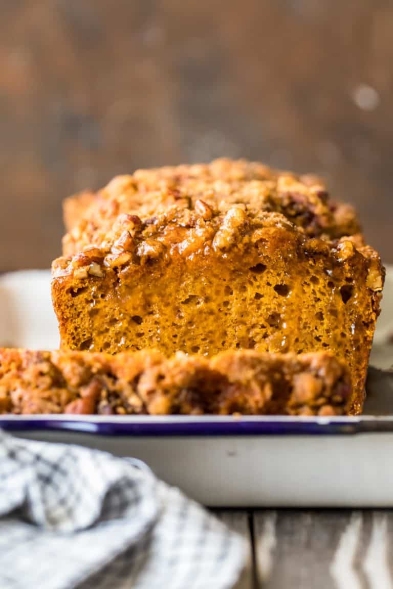 Oatmeal Pumpkin Bread with Apple Cider Sauce Recipe - The Cookie Rookie®