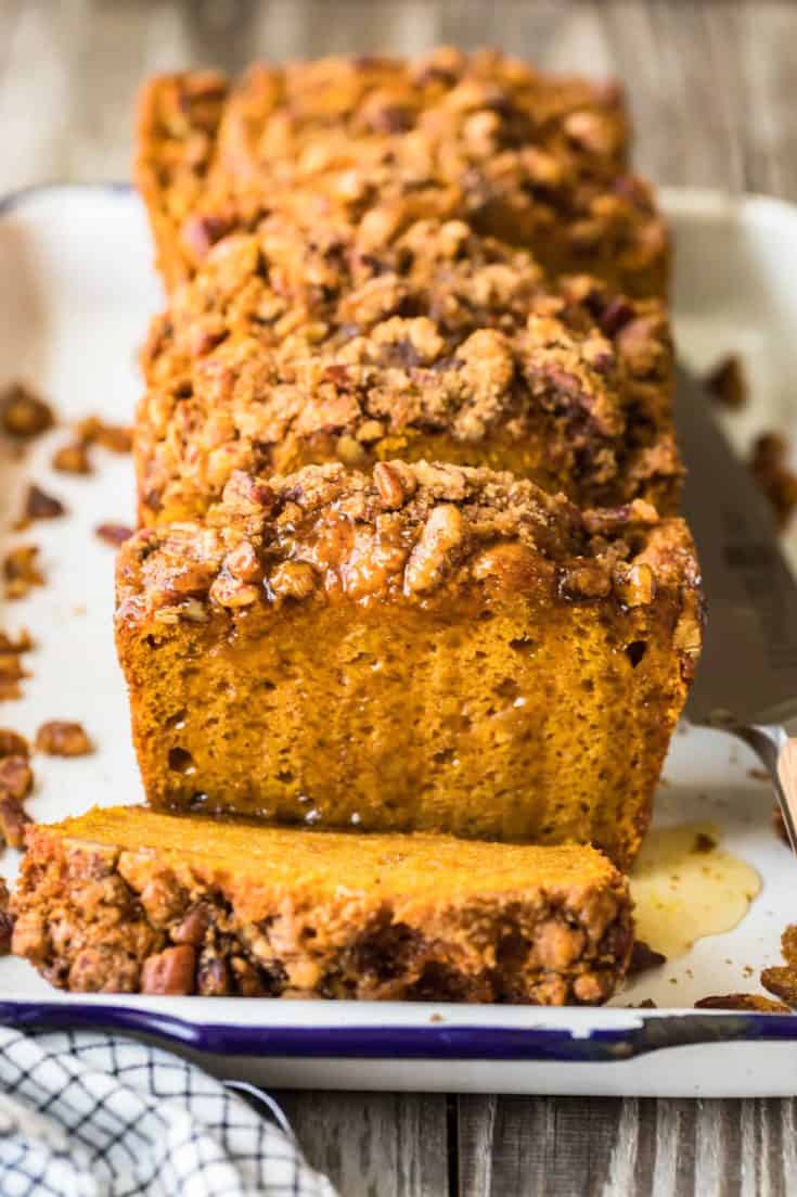 Oatmeal Pumpkin Bread with Apple Cider Sauce Recipe - The Cookie Rookie®