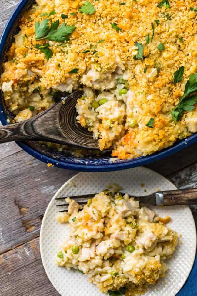 Turkey Rice Casserole Recipe - The Cookie Rookie®