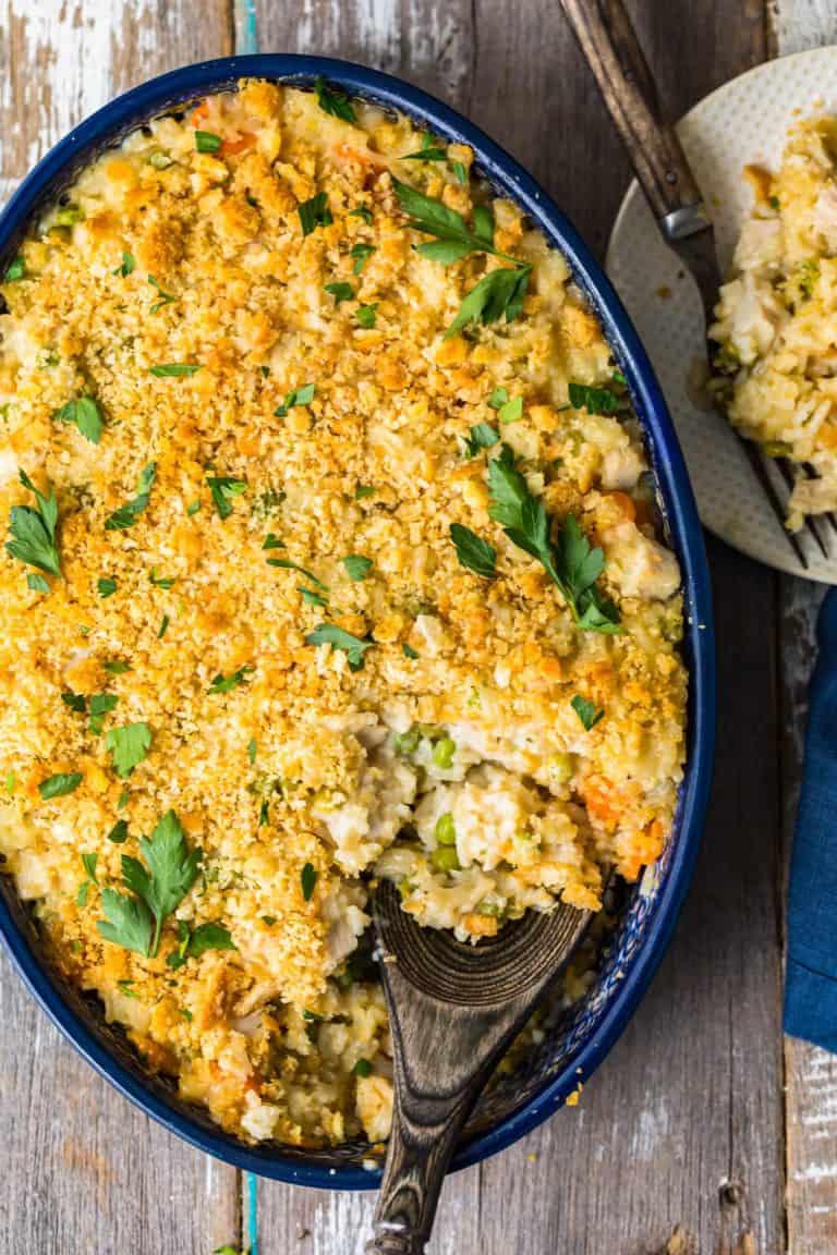 Turkey Rice Casserole Recipe - The Cookie Rookie®