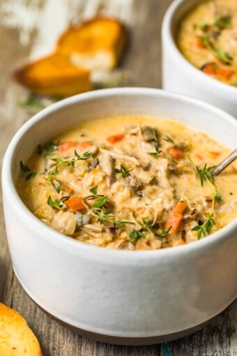 Turkey Wild Rice Soup Recipe - (VIDEO!)