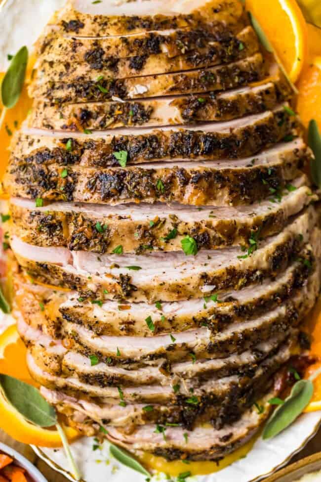 Crockpot Turkey Breast (Slow Cooker Turkey) Recipe - The Cookie Rookie®