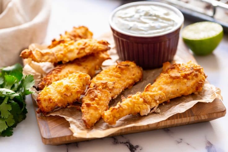 Crispy Baked Chicken Fingers Recipe - The Cookie Rookie® (VIDEO)