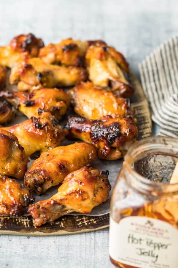 Pepper Jelly Chicken Wings Recipe - The Cookie Rookie®