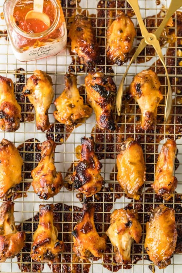 Pepper Jelly Chicken Wings Recipe - The Cookie Rookie®