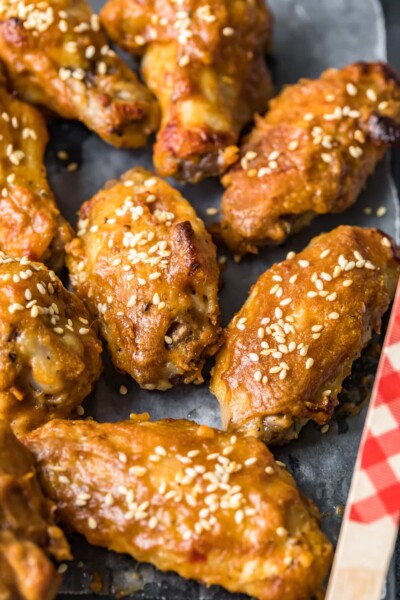 Thai Chicken Wings with Spicy Peanut Sauce Recipe - The Cookie Rookie®