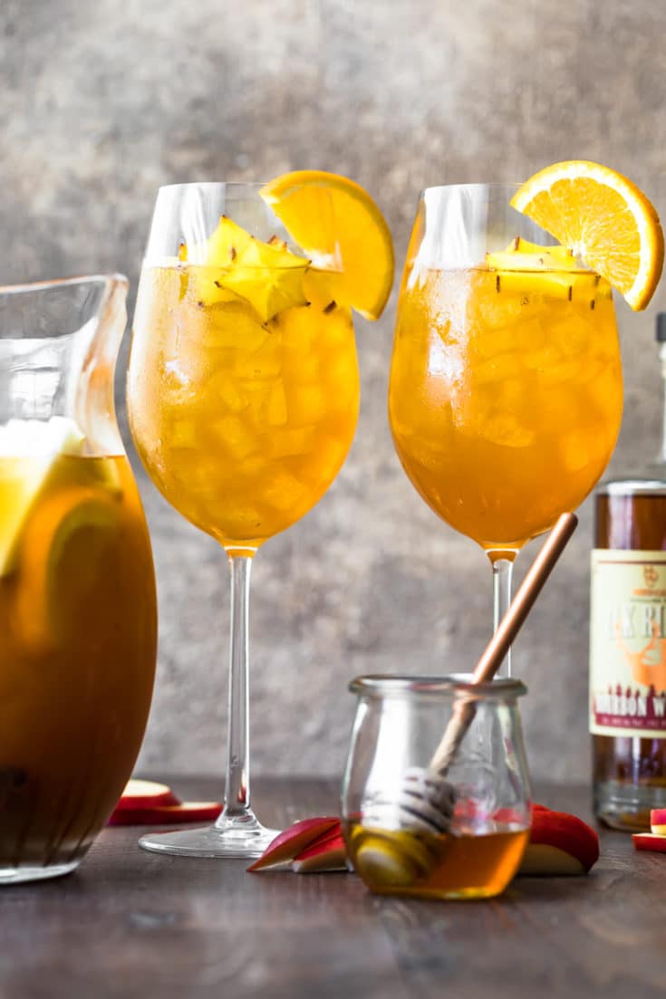 Fall Sangria Honey Bourbon Sangria Recipe The Cookie Rookie   Fall Sangria Honey Bourbon Sangria Recipe 4 Of 6 735x1103 