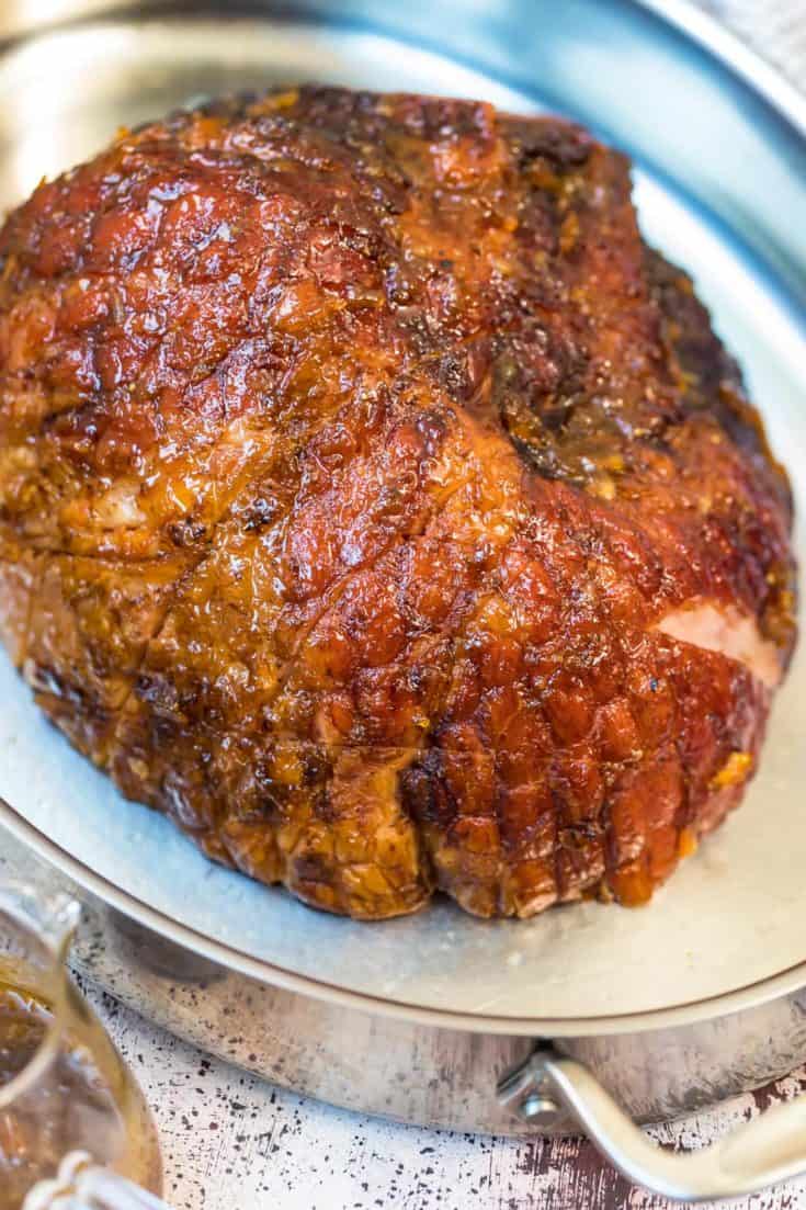 Marmalade Glazed Ham Recipe - Holiday Ham - (HOW TO VIDEO)