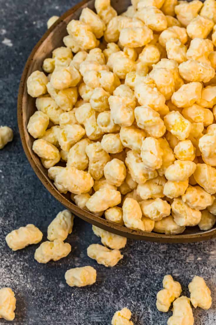 Candied Corn Puffs Snack Mix Recipe The Cookie Rookie®