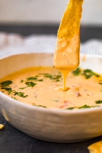 Crock Pot Queso Cheese Dip Recipe - The Cookie Rookie® (VIDEO)