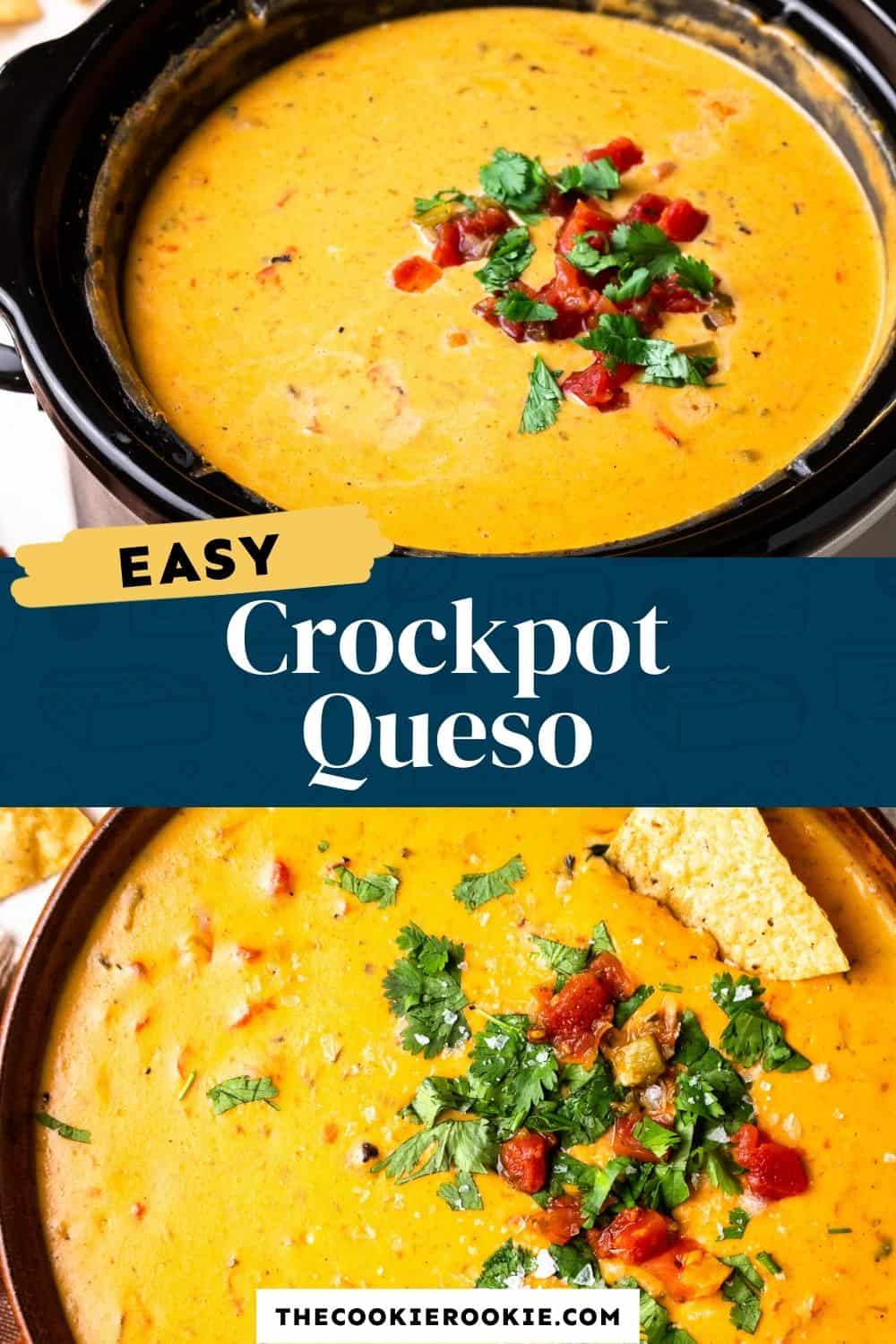 Crockpot Queso - The Cookie Rookie®