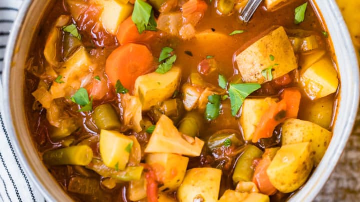 Hearty Vegetable Soup Recipe