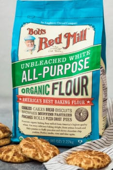 Organic all-purpose flour ideal for Snickerdoodle Recipe.