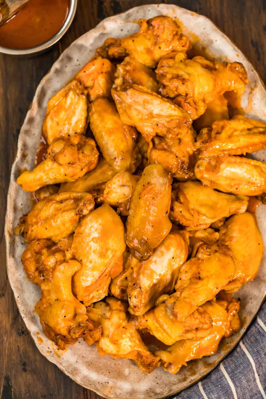 Slow Cooker Honey BBQ Chicken Wings Recipe The Cookie Rookie®