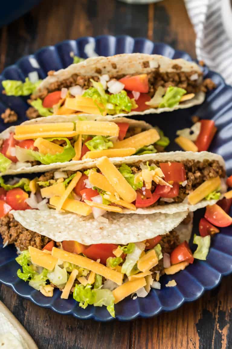 Slow Cooker Beef Tacos (Crockpot Taco Meat) - (HOW TO VIDEO)