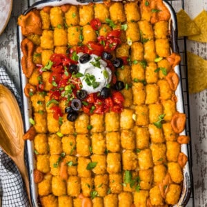 Mexican Tater Tot Casserole Recipe  VIDEO  - 41