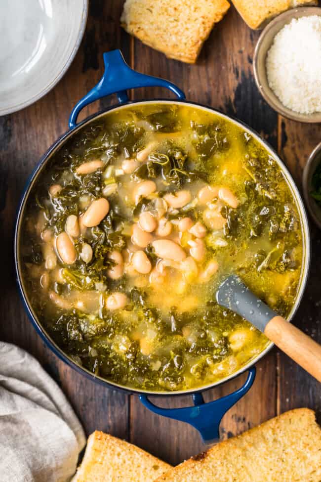 Parmesan and White Bean Soup Recipe - The Cookie Rookie®