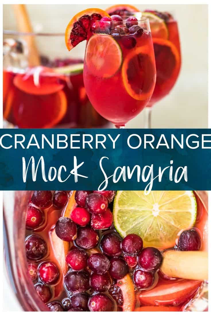 Cranberry Blood Orange Non Alcoholic Sangria (Mock Sangria) Recipe ...