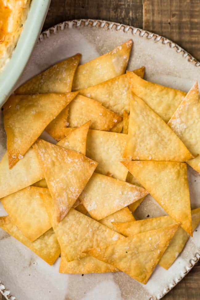 Homemade Wonton Chips Recipe - The Cookie Rookie®