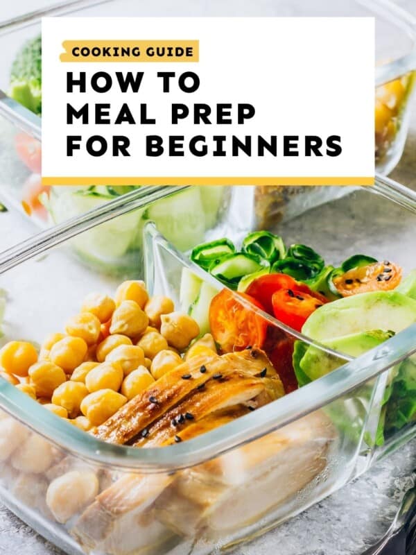 meal prep for beginners