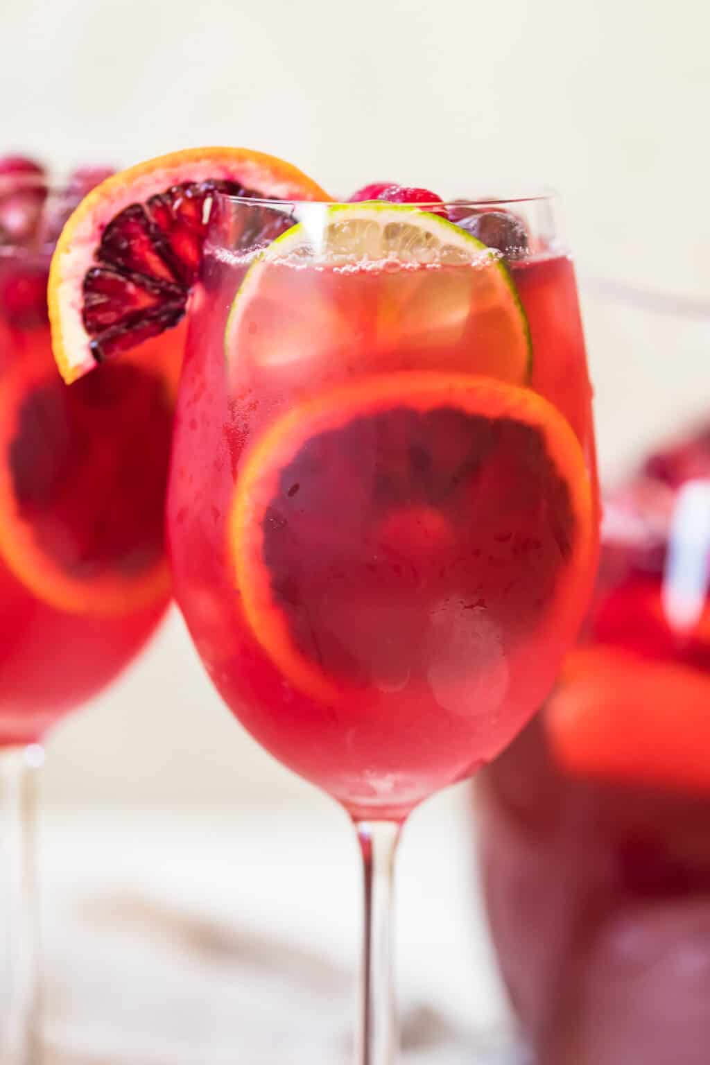 Cranberry Blood Orange Non Alcoholic Sangria (Mock Sangria) Recipe ...