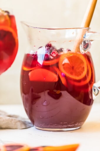 Cranberry Blood Orange Non Alcoholic Sangria (Mock Sangria) Recipe ...