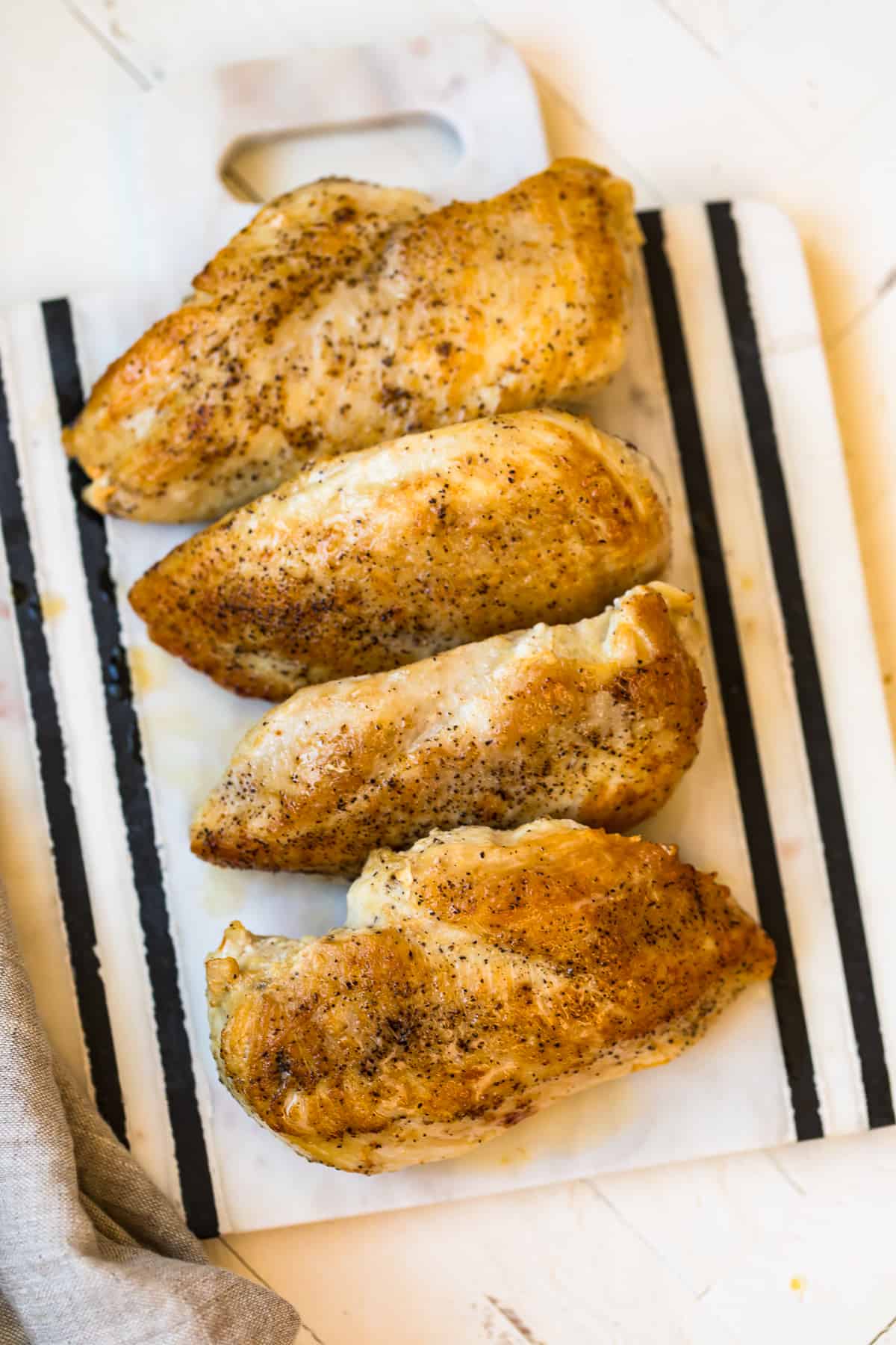 Juicy Pan Seared Chicken Breasts The Cookie Rookie® 