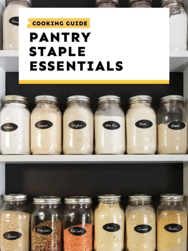 pantry staple essentials