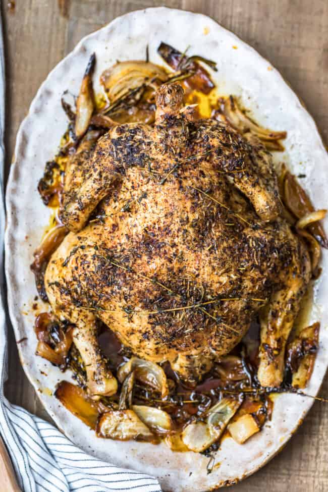 Whole Roast Chicken with Herbs de Provence Recipe - The Cookie Rookie®