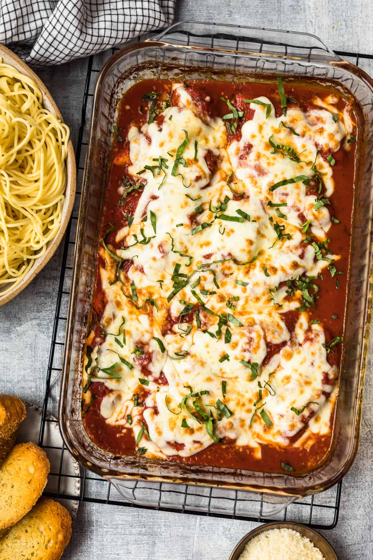 Easy Chicken Parmesan Baked 5 Ingredients The Cookie Rookie®