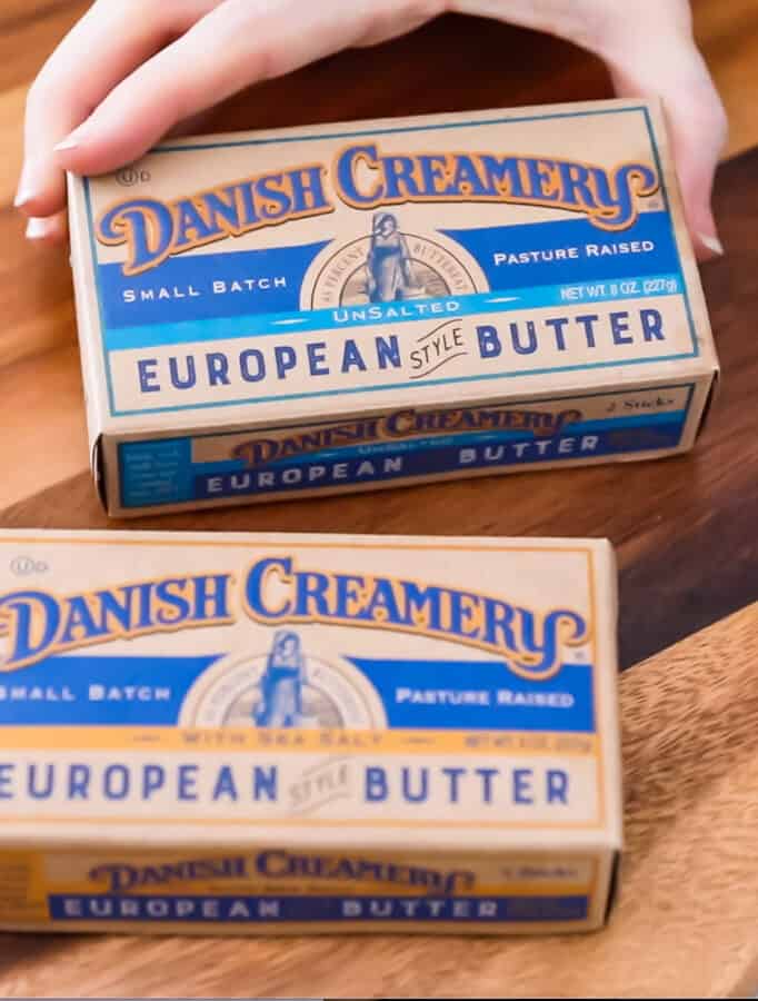 picture of unopened danish creamery butter