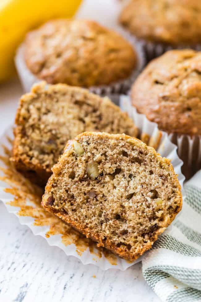 Banana Muffins Recipe - The Cookie Rookie®