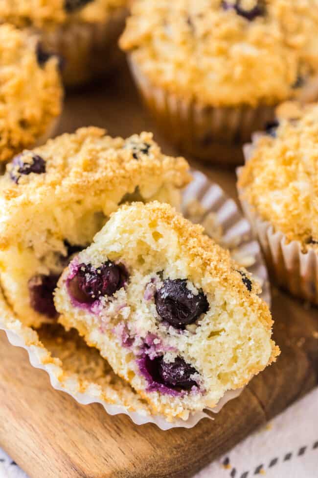 Blueberry Muffins Recipe - The Cookie Rookie®