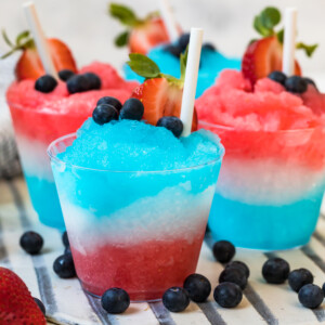 Red  White  and Blue Margarita Slush Recipe - 49