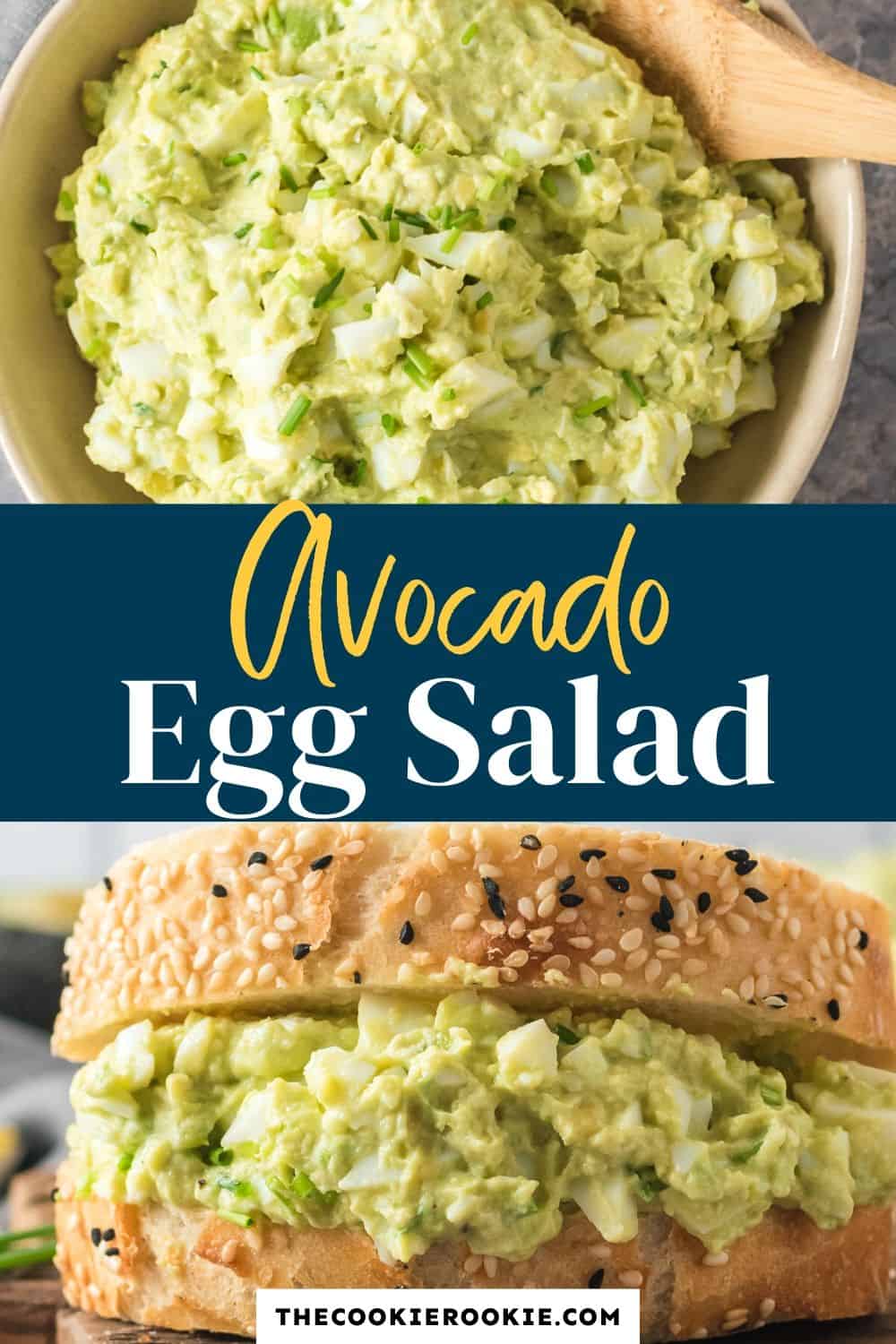 Avocado Egg Salad Recipe The Cookie Rookie   Avocado Egg Salad 4 