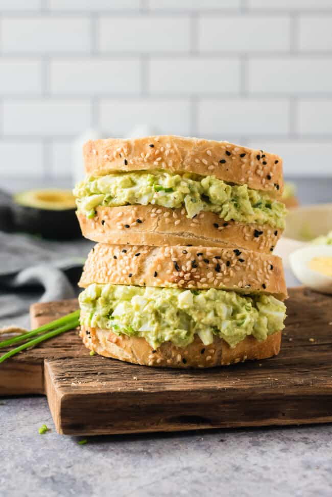 Avocado Egg Salad Recipe - The Cookie Rookie®