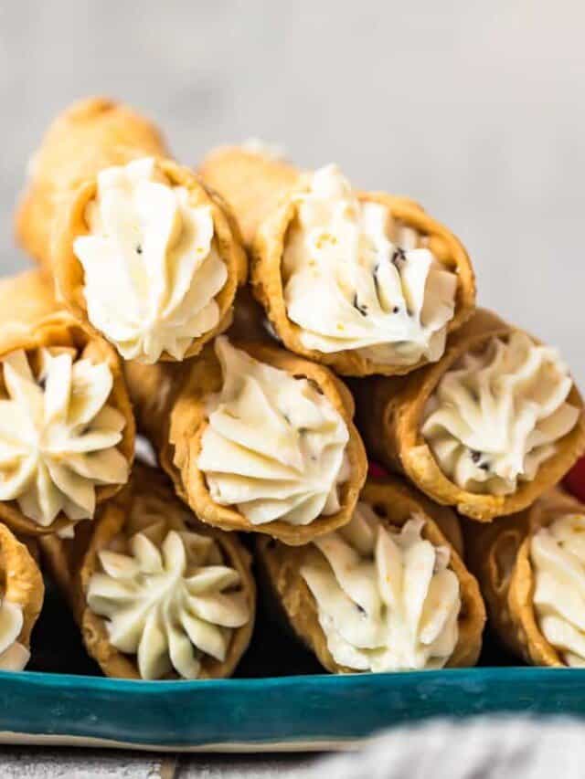 Easy Cannoli Recipe Story The Cookie Rookie® 5552